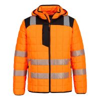 PORTWEST HI-VIS PW3 T165 / Pánska reflexná prešívaná bunda
