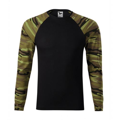 MALFINI CAMOUFLAGE LS 166 / Unisex tričko