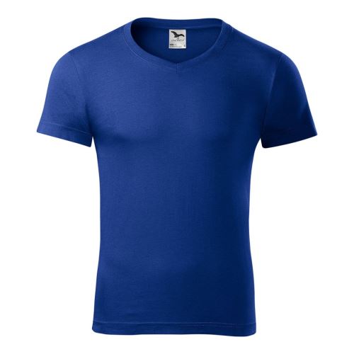 MALFINI SLIM FIT V-NECK 146 / Pánske tričko s výstrihom "V"