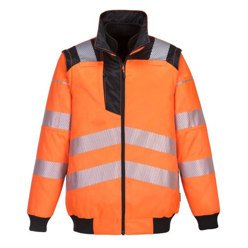 PORTWEST HI-VIS PILOT PW302 / Reflexná vodeodolná bunda 3v1