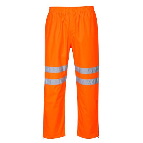 PORTWEST HI-VIS NOHAVICE RT61 / Priedušné reflexné nohavice do pása