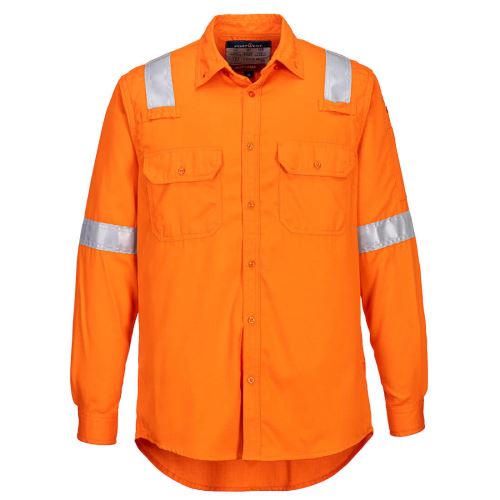 PORTWEST HI-VIS BIZFLAME FR720 / Ľahká nehorľavá košeľa