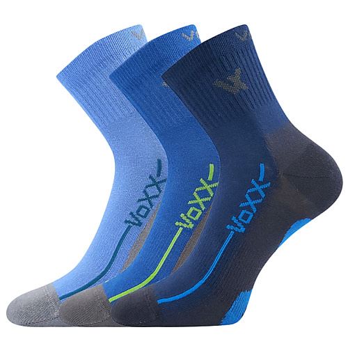 VoXX BAREFOOTIK / Detské športové ponožky, 3 páry v balení