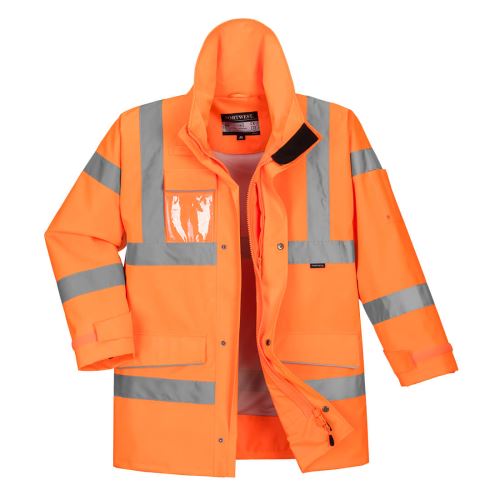 PORTWEST EXTREME PARKA / Reflexná bunda do extrémneho počasia - HV oranžová