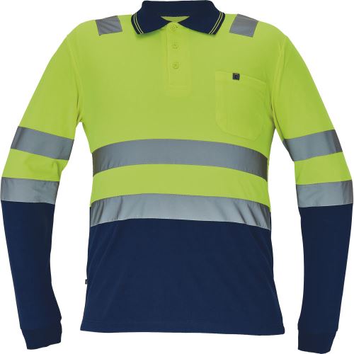 CIUDADES LEON / HI-VIS polokošele s dlhým rukávom