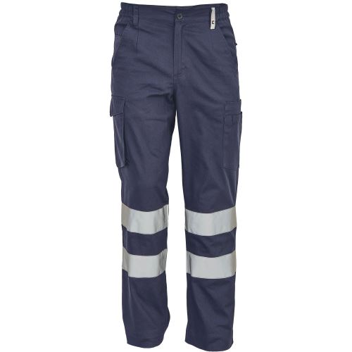 CIUDADES HUELVA / Ľahké pracovné nohavice s reflexnými pruhmi
