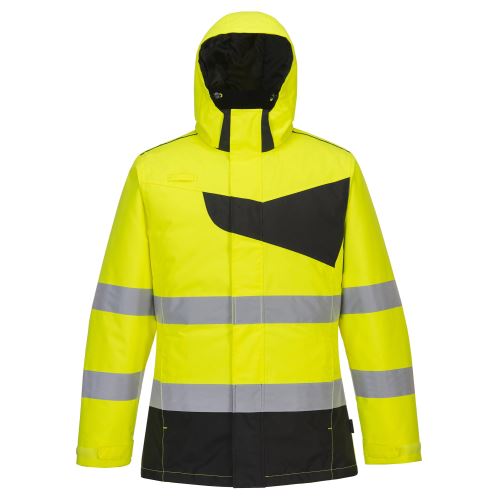 PORTWEST HI-VIS PW261 / Zimná reflexná bunda, vodeodolná