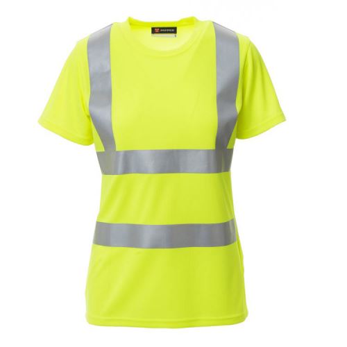 PAYPER AVENUE LADY FLUORESCENT 001483-0028 / Dámske tričko s reflexnými pruhmi