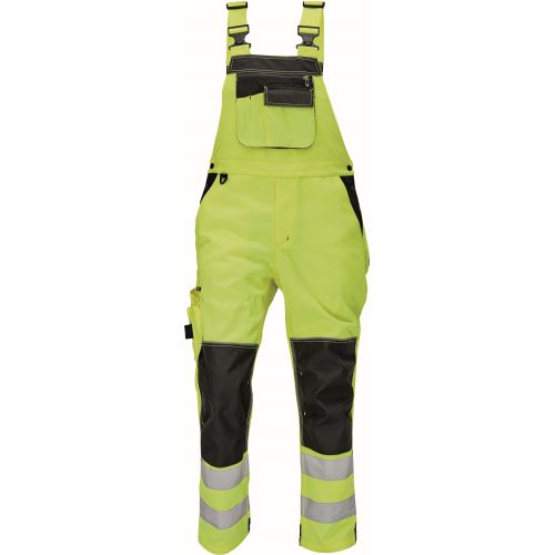 CERVA KNOXFIELD HI-VIS FL290 / Reflexné nohavice s trakmi