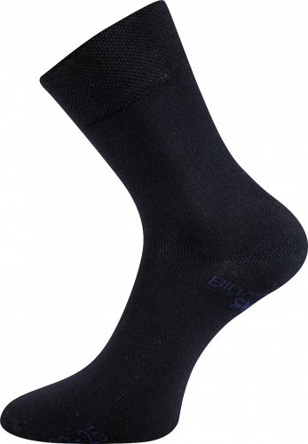 LONKA BIOBAN / Jednofarebné slabé ponožky z biobavlny, 3 páry