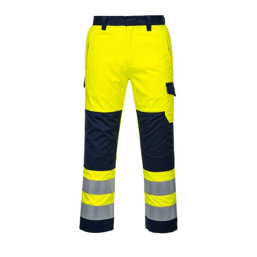 PORTWEST HI-VIS MODAFLAME MV46 / Reflexné nehorľavé nohavice, antistatické