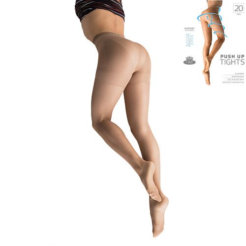 LADYB PUSH UP TIGHTS 20 DEN / Dámske pančucháčové nohavice, formujúce postavu