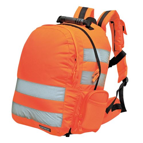 PORTWEST HI-VIS B904 / Reflexný batoh - HV oranžová 25 litrov