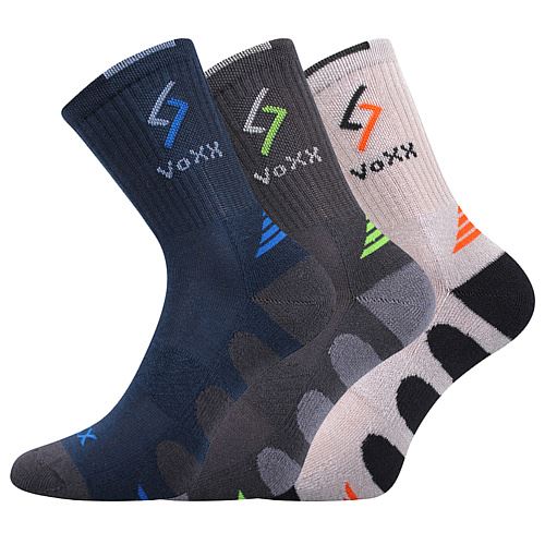 VoXX TRONIC / Detské froté športové ponožky, vyšší lem