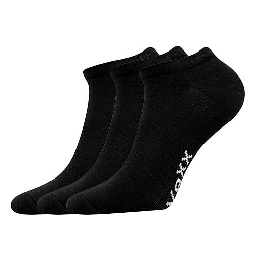 VoXX REX 00 / Krátke bavlnené ponožky - čierna 48-50