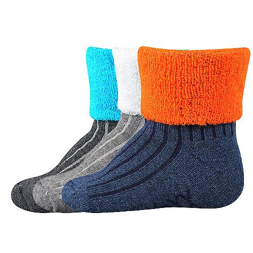 VoXX LUNIK / Dojčenské froté ponožky, priedušné