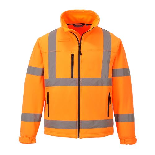 PORTWEST HI-VIS CLASSIC S424 / Reflexná softshelová bunda (3L)