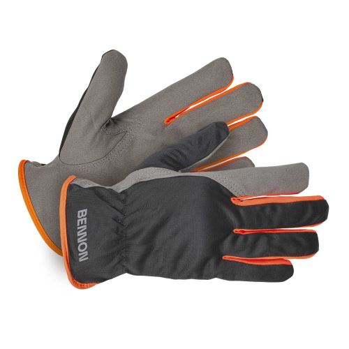 CARPOS Gloves grey/orange