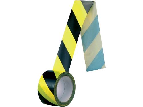 CANIS PÁSKA / Samolepiaca páska, normová, 60 mm - žltá/čierna 66 m