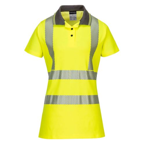 PORTWEST HI-VIS LW72 / Dámska funkčná reflexná polokošeľa