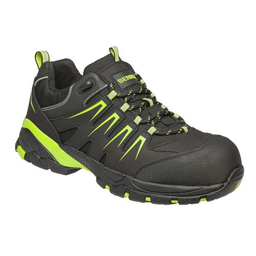 BENNON ORLANDO XTR S3 NM HI-VIS Low / Nemetalická bezpečnostná poltopánka S3