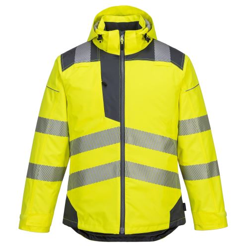 PORTWEST HI-VIS PW3 T400 / Reflexná zimná bunda do dažďa