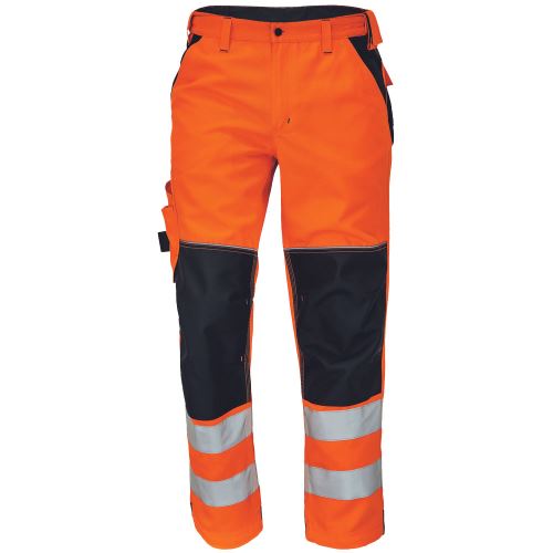 CERVA KNOXIFELD HI-VIS FL290 / Pracovné reflexné nohavice do pása