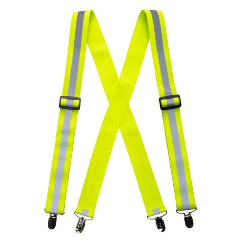 PORTWEST HI-VIS HV56 / Reflexné nohavičky traky - HV žltá Univerzálna