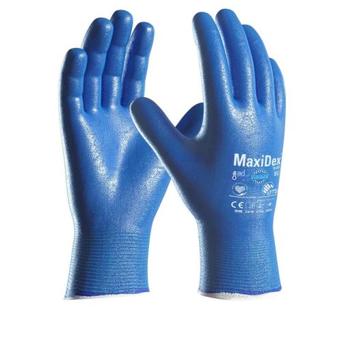 ATG® máčané rukavice MaxiDex® 19-007 06/XS