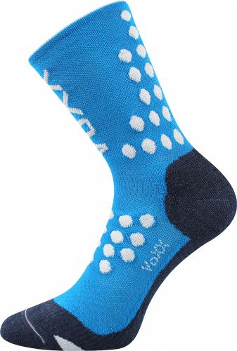 VoXX FINISH / Kompresné športové ponožky s bodkami
