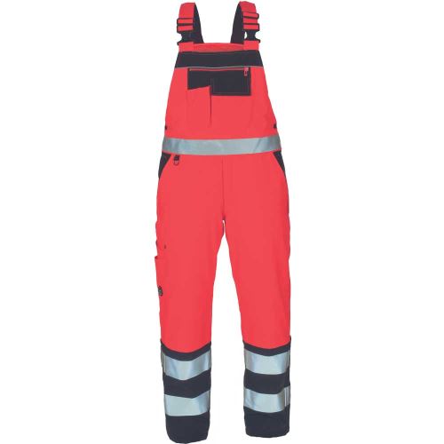 CERVA KNOXFIELD HVPS / Zateplené HI-VIS pracovné zimné nohavice s trakmi