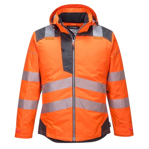 PORTWEST HI-VIS PW3 T400 / Reflexná zimná bunda do dažďa