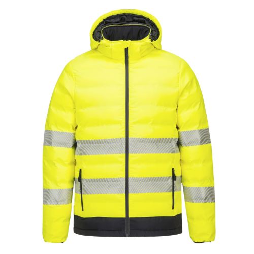 PORTWEST HI-VIS S548 / Reflexná ultrazvuková vyhrievaná tunelová bunda