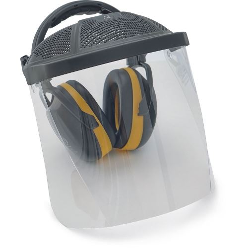 ED Ear Defender 2H / Náhlavný systém s polykarbontovým štítom a slúchadlami