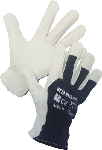 BAN BETA 03050 / Kombinované rukavice s gumičkou