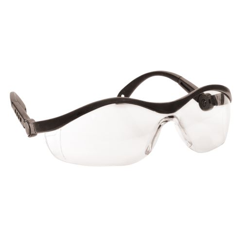 PORTWEST SAFEGUARD PW35 / Ochranné okuliare s nylonovou obrúčkou - číry zorník
