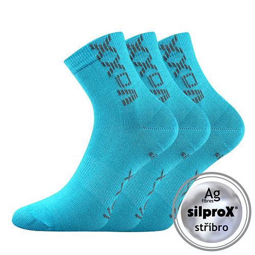 VoXX ADVENTURIK / Detské slabé ponožky, 3 páry