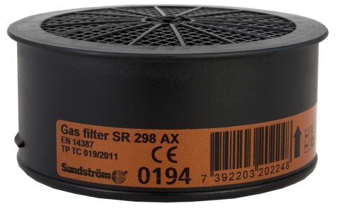 ARDON SUNDSTRÖM® SR 298 / Plynový filter AX pre polomasky a celotvárové masky H02-2412