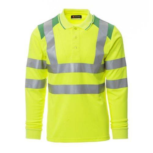 PAYPER GUARD+ WINTER FLUO 001077-0028 / Dvojfarebná reflexná polokošeľa s dlhým rukávom