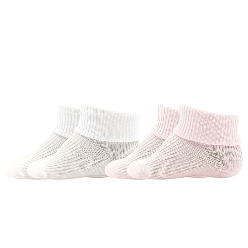 BOMA RAFA / Dojčenské ponožky z rebrovaného úpletu