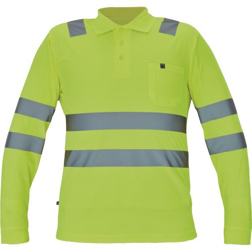 CIUDADES LUGO / HI-VIS polokošeľa s dlhým rukávom