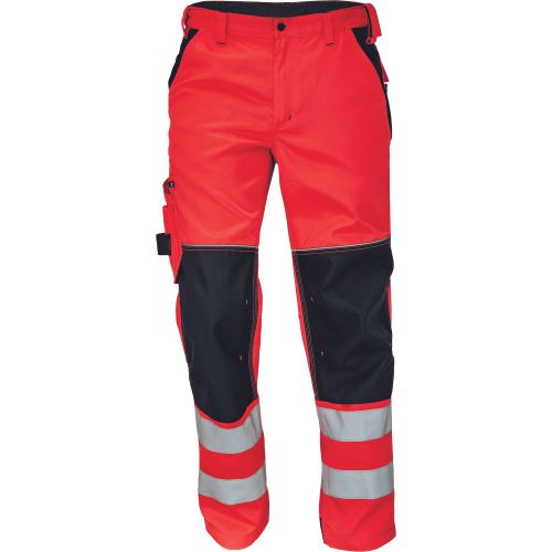 CERVA KNOXIFELD HI-VIS FL290 / Pracovné reflexné nohavice do pása