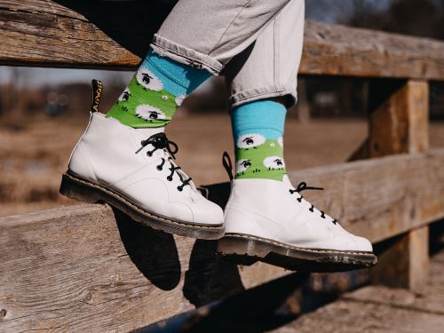 LONKA TWIDOR / Spoločenské obrázkové ponožky
