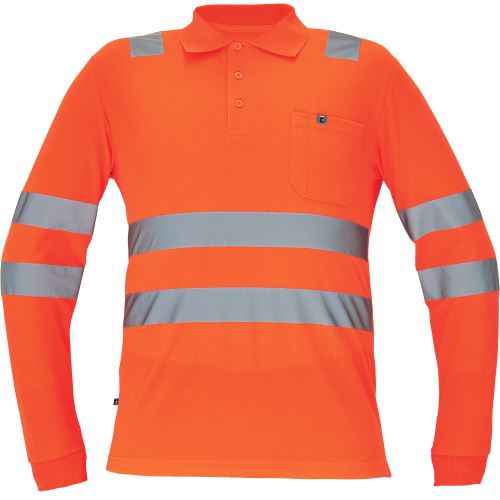 CIUDADES LUGO / HI-VIS polokošeľa s dlhým rukávom