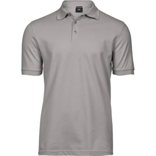 TEE JAYS STRECH DELUX TJ1405 / Pánska strečová polokošeľa - stone XXXL