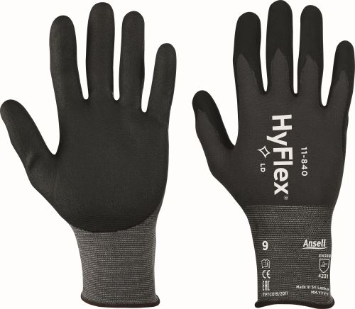 ANSELL HYFLEX 11-840 / Máčané rukavice, nitrilová pena Ansell FORTIX