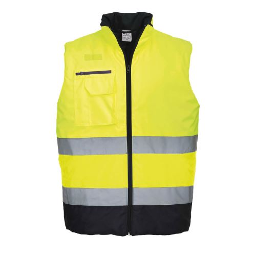 PORTWEST HI-VIS 2-TONE S267 / Dvojfarebná reflexná vesta