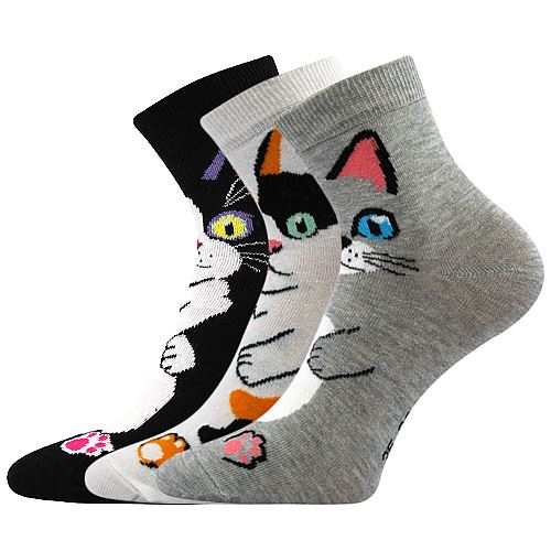 BOMA MICKA / Dámske ponožky s mačkou