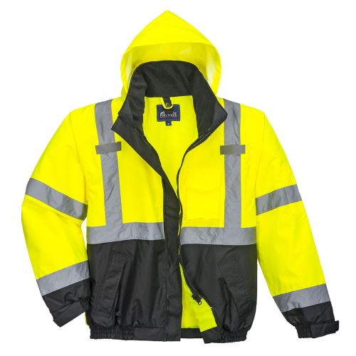 PORTWEST HI-VIS BOMBER PREMIUM 3V1 S365 / Reflexný bomber 3v1