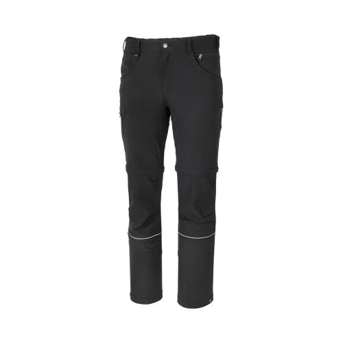 BENNON FOBOS 2IN1 TROUSERS BLACK / Outdoorové strečové nohavice s odopínacími nohavicami